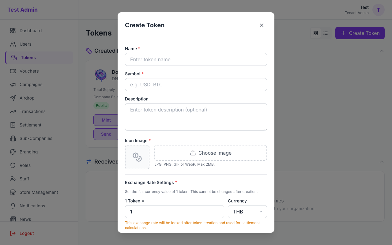 Create Token