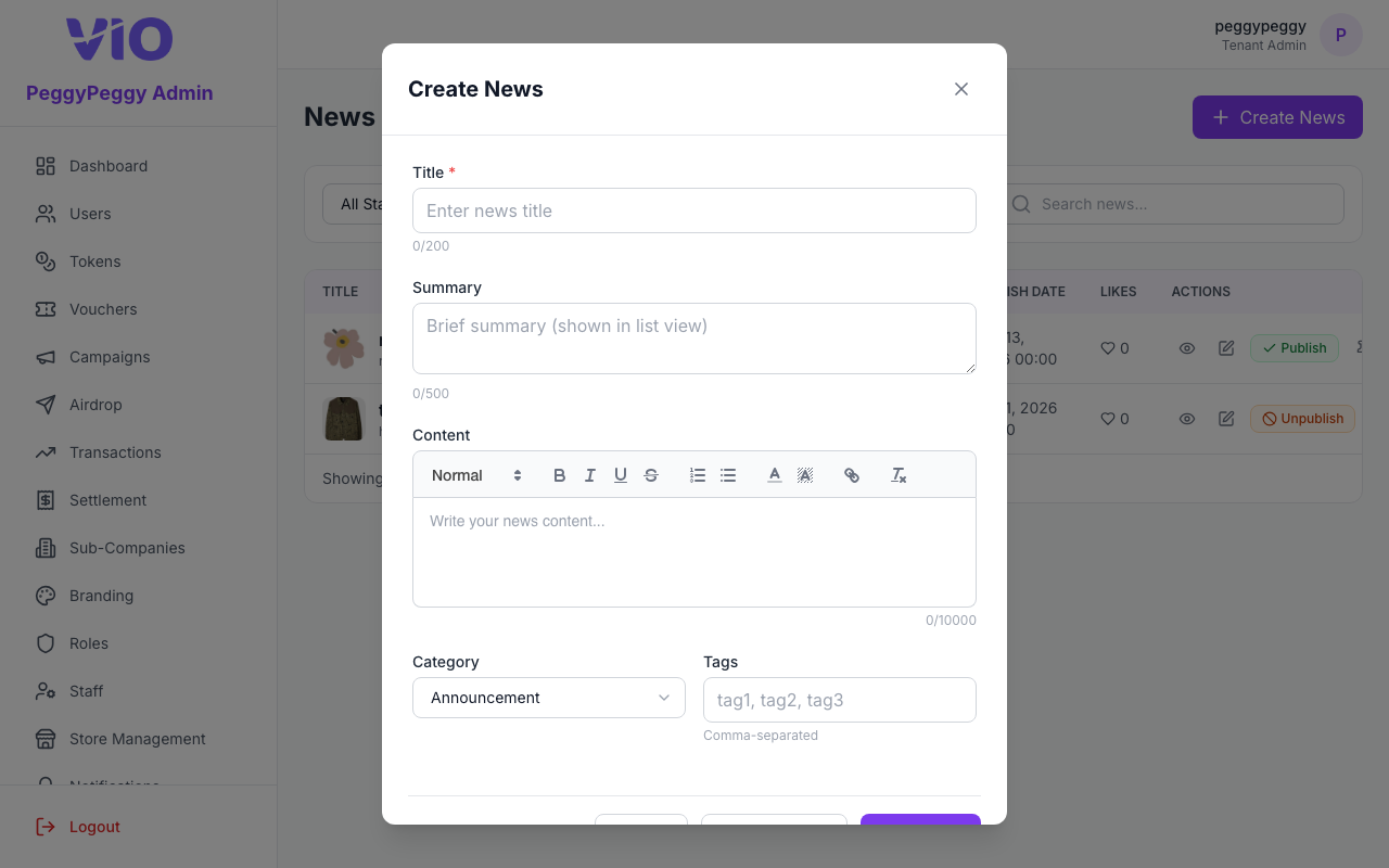 News — Create News