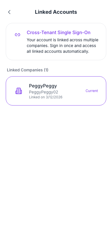 Linked Accounts