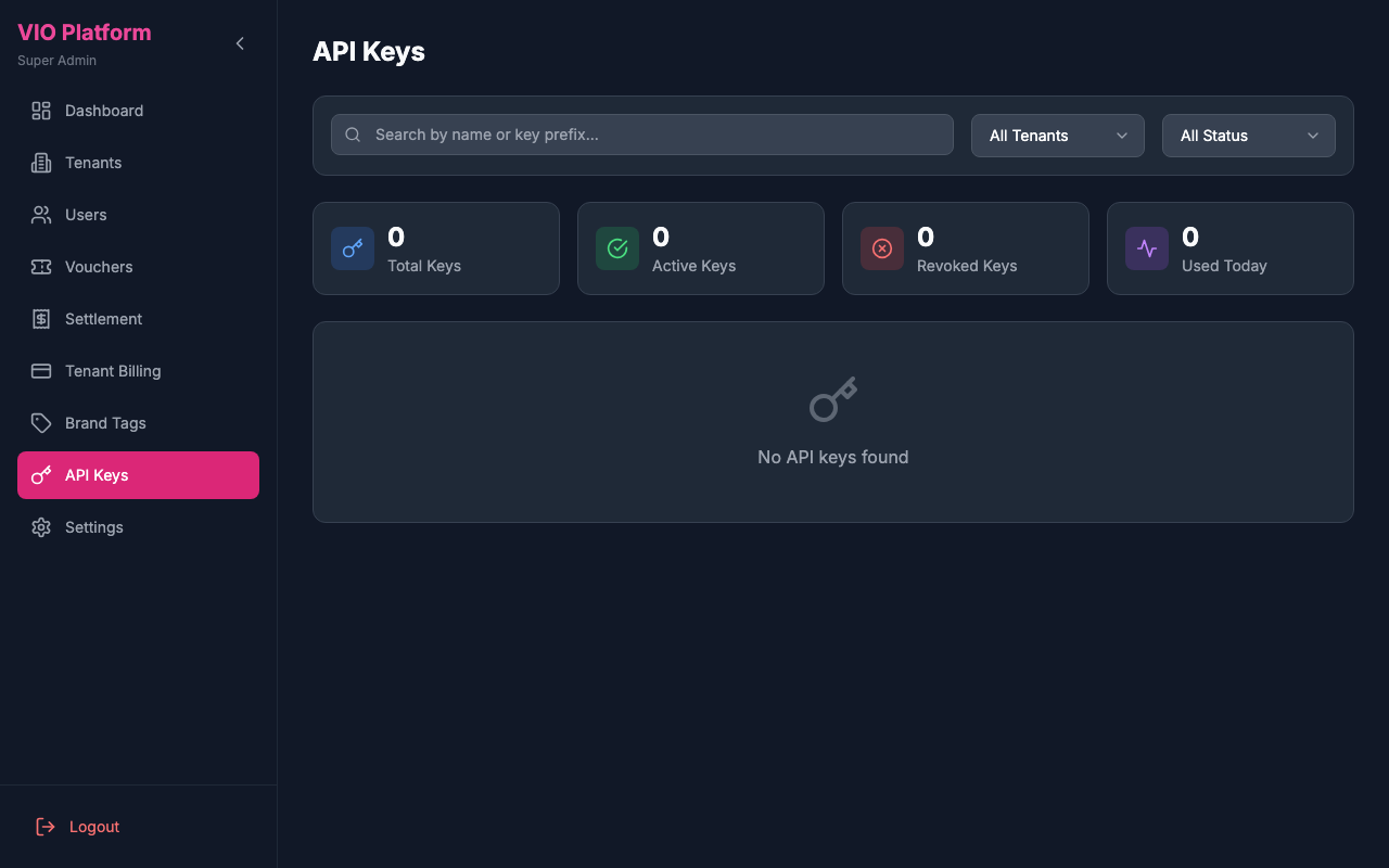 API Keys